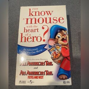 An American Tail Movie Collection VHS Vintage